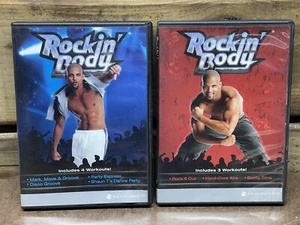 Shaun T, Rockin' Body, BeachBody Work Out 2 DVD Set - Picture 1 of 11