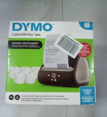 DYMO LabelWriter 5XL Label Printer w/extra label rolls. - Image 1 of 4