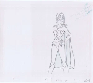 She-Ra Catra 1987 Original Art w/COA Animation Production Pencils PP93-14 C-1 - Picture 1 of 2