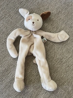 Bunnies by the Bay Cachorro Perro Silly Buddy Porta Chupete Lovey Marrón Crema Peluche Foto 1 de 4