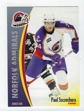2007-08 Norfolk Admirals (AHL) Paul Szczechura (Torpedo Nizhny Novgorod)