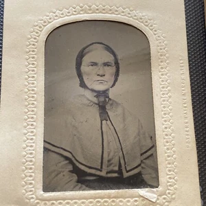 Um 1860 Farbige Frau Gläser, Haube Töpfer Patent 1865 Amish Mennonit - Bild 1 von 2