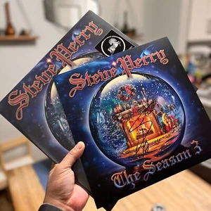 STEVE PERRY The Season 3 2LP with AUTOGRAPHED Print - IN-HAND - Picture 1 of 7
