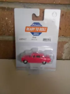 Athearn auto porta $ 1950' rosa scala HO #74117 - Foto 1 di 4