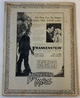1931 Paramount-Publix Advertising Manual ~ FRANKENSTEIN ~ Boris Karloff
