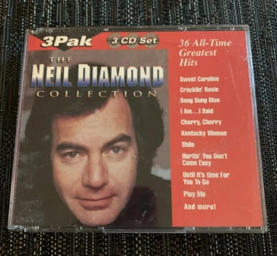 Neil Diamond CD Collection of Classics: Thirty-Six All-Time Greatest Hits 3 Disk - Image 1 of 4