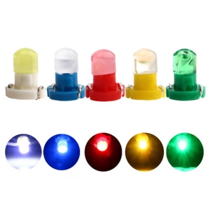 100Pcs T3 F8 1SMD Neo Wedge LED Cluster Instrument Panel Dash Gauge Light Bulbs - Picture 1 of 14