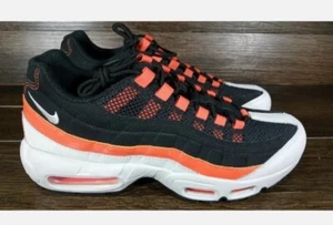 NIKE AIR MAX 95 HOME AWAY BALTIMORE CRAB BLACK-GREY-ORANGE SZ 9.5 [CD7792-001] - Picture 1 of 4