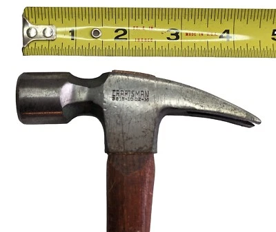 Martillo de garra pequeña Craftsman #3815 - 10 OZ - M Foto 1 de 4