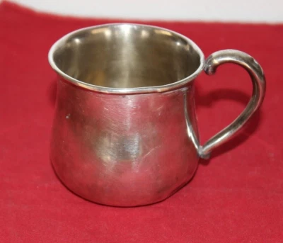 Taza bebé Gorham 1944# 2,5" esterlina grabada "Ian 08-26-95" (c.1950) 63 g Foto 1 de 4
