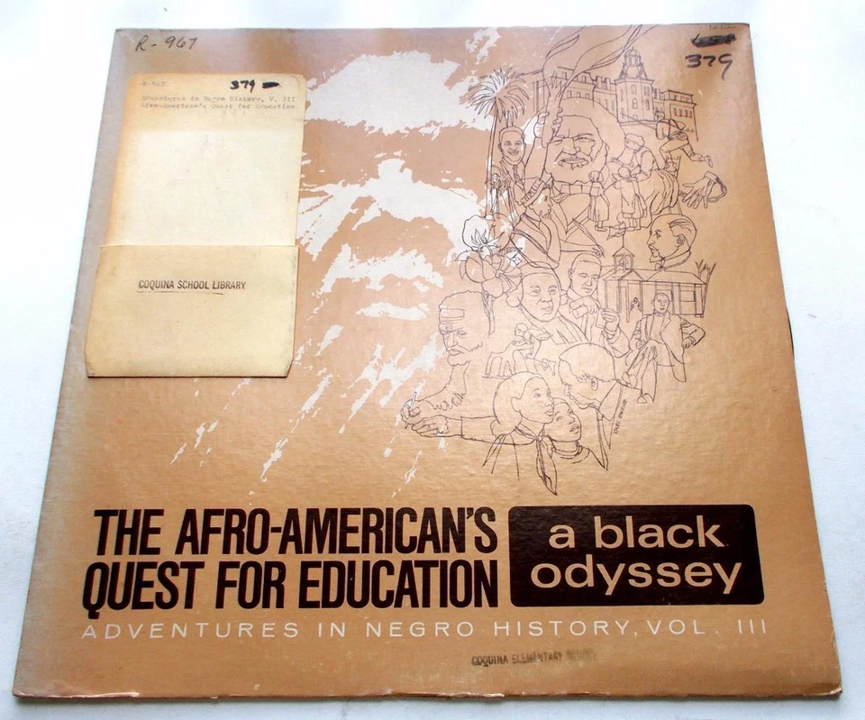 The Afro-American's Quest For Education A Black Odyssey 1969 Pepsi-Cola HRP-103 Foto 1 de 1