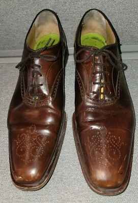 Zapatos de vestir para hombre Oliver Sweeney Picolit punto negro talla 11 Reino Unido EE. UU. 12 Foto 1 de 4