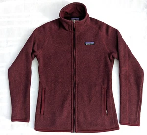 Patagonia Better maglione full zip pile giacca donna XS "Chickory Red" usato in ottime condizioni - Foto 1 di 10