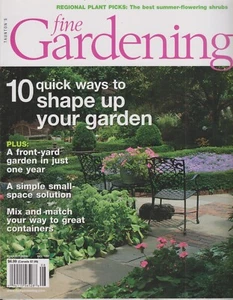 Taunton's Fine Gardening August 2008  10 Quick Ways to Shape Up Your Garden  (Ma - Picture 1 of 1
