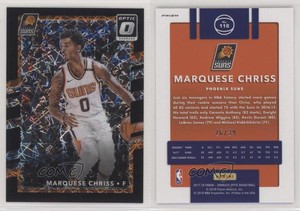 2017-18 Panini Donruss Optic Black Velocity Prizm /39 Marquese Chriss #118