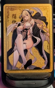 Implacable Azur Lane Tarjeta de Metal Goddess Story Youwu Girl Anime Waifu Tarjeta - Imagen 1 de 1