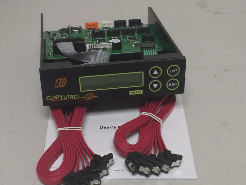 Copystars 1-6  CD DVD Blu-ray SATA Burner Duplicator controller support ISO PC - Image 1 of 1