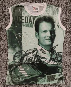 Dale Earnhardt Jr Ladies Sleeveless Shirt Chase Authentics NASCAR Race day Small - Picture 1 of 11