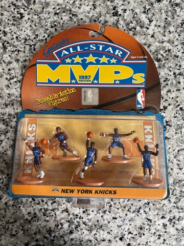 New York Knicks Galoob’s MVP All Star 1997 Action Figures Ewing Oakley Starks Cover