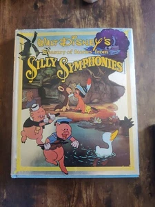 1st EDITION Walt Disneys Treasury of Cartoon Classics in Silver Dust Jacket 1981 - Picture 1 of 7