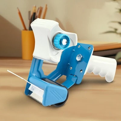 2-inch Blue and White Packer | Handheld Tape Dispenser | 1-Pack Carton Sealer - Image 1 of 4
