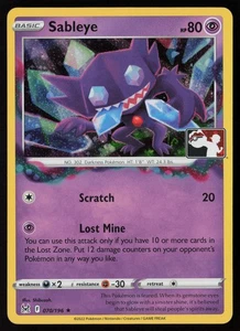 Pokemon Sableye 070/196 Paquete de Premios Serie Cartas Cosmo Holo Pack Fresco - Casi Nuevo - Imagen 1 de 2