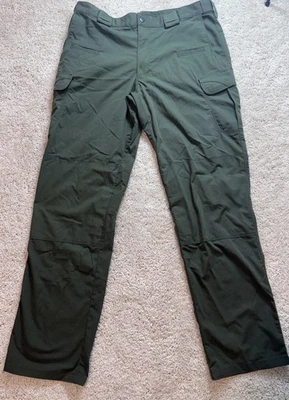 Pantalones tácticos para hombre 5,11 38x36 verde carga Taclite Pro Ripstop lona combate  Foto 1 de 4