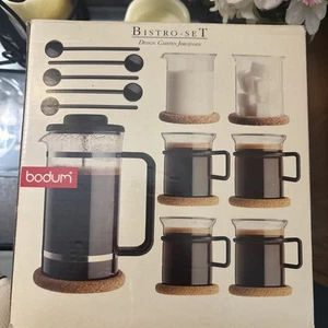 Bodum Bistro Set K1590 12 Pc French Press Coffee Maker by C. Jorgensen 1990 - Picture 1 of 6