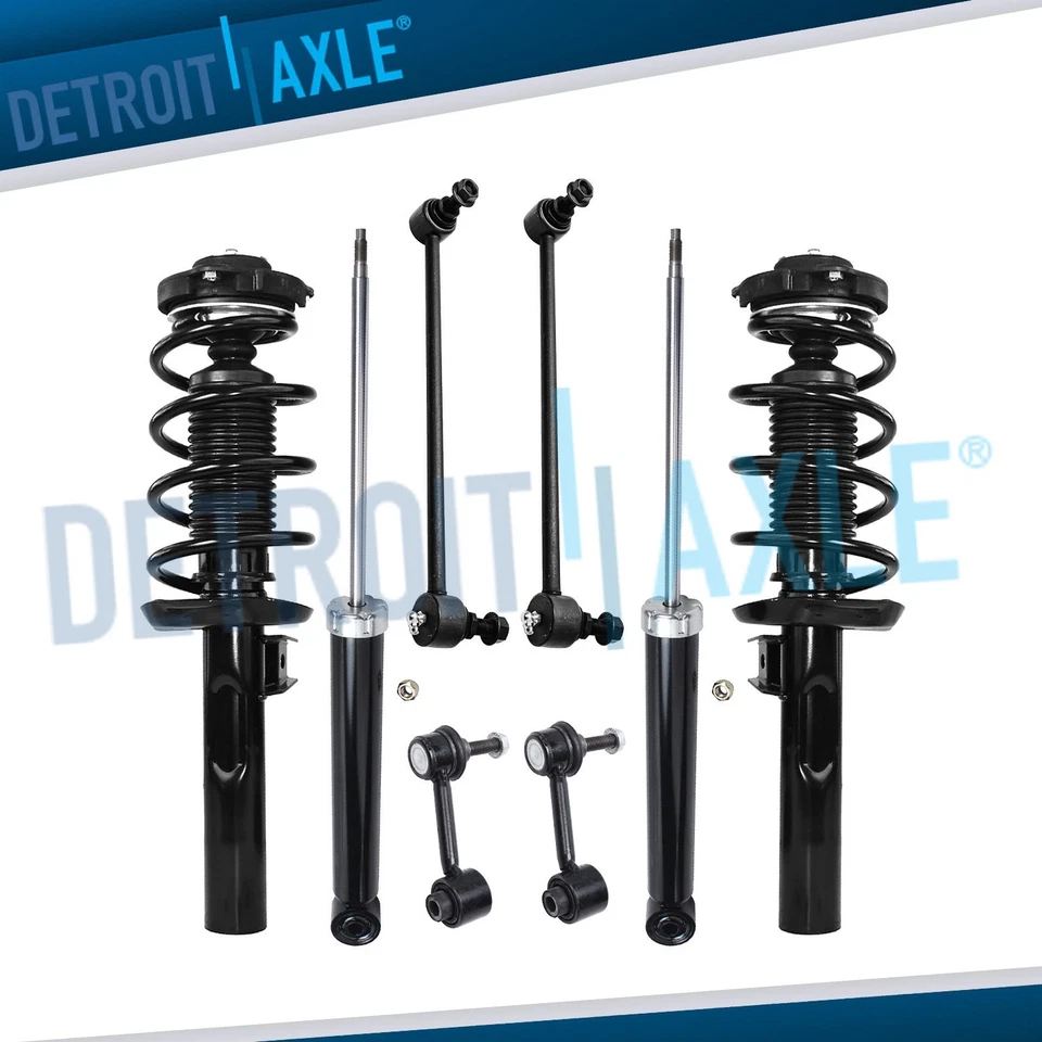 Kit Amortiguadores Delanteros Traseros para VW Jetta Passat Rabbit Golf CC Audi A3 Quattro Foto 1 de 4