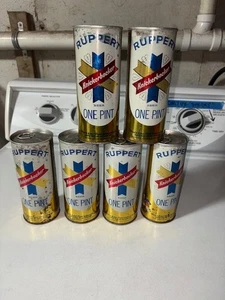 RUPPERT Knickerbocker BIER Dose 16 Unzen EIN PINT 6er Pack Boden geöffnet - Bild 1 von 8