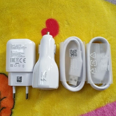 OEM LG USB-C Cable Fast Wall Adapter Car Charger For LG G8 G7 G6 V30/V40/V50/V60 - Image 1 of 4