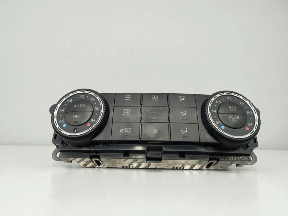 09 MERCEDES-BENZ ML350 3.5L V6 SFI 4D SUV A/C HEATER CLIMATE TEMPERATURE CONTROL - Image 1 of 1