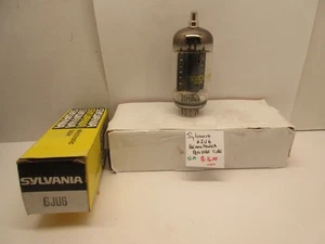 SYLVANIA 6JU6, BEAM POWER TRIODE TUBE, NEW IN SYLVANIA BOX - Bild 1 von 1