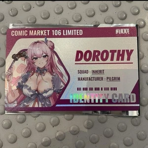 NIKKE Dorothy Trade Card C106 Victory Goddess Bonus Comic Market Limited - Bild 1 von 1