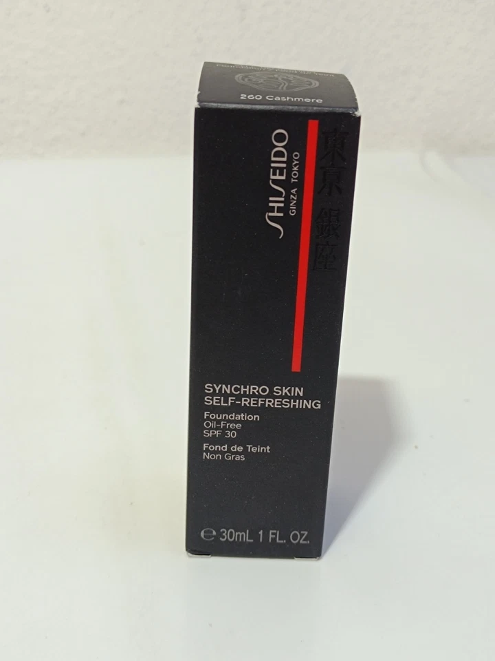 Shiseido Synchro Skin Self-Refreshing Foundation (30ml) 260 Cashmere - Bild 1 von 4