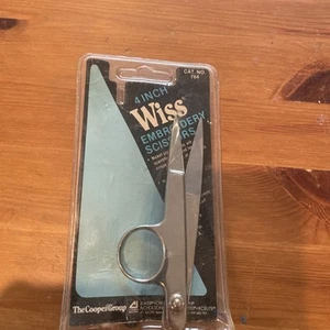 Tijeras de bordar Wiss vintage de 4 pulgadas - Imagen 1 de 4