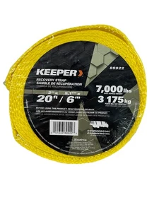 20 FT x 2 in. x 7,000 lbs. Vehicle Recovery Strap Protected L - Picture 1 of 2