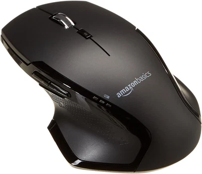 Amazon Basics Full Size Ergonomic Wireless Mouse with Fast Scrolling, Compatible - Image 1 of 4