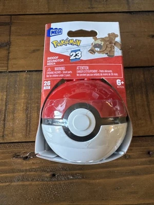 Mega Construx Pokemon Bidoof Serie 23 PokeBall - Nuevo Foto 1 de 4