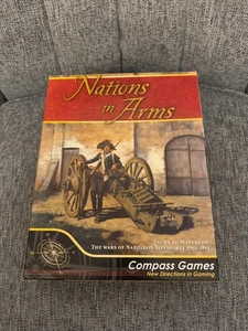 Nations in Arms: Valmy to Waterloo (open, unpunched, cards sealed) Compass Games - Picture 1 of 15