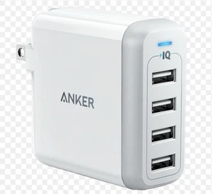 Chargeur Anker 4 ports 340 40W USB - Photo 1 sur 2