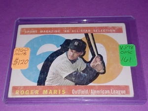 1960 Topps Roger Maris AS New York Yankees #565 - Bild 1 von 2