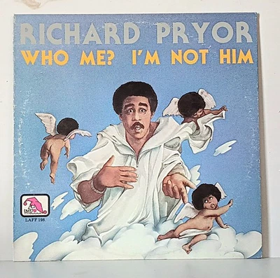 Richard Pryor Who Me? I'm Not Him (1977) LAFF 198. Vinyl LP Pre-owned - Image 1 of 3