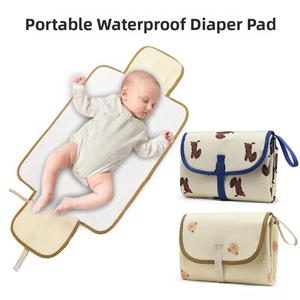 Diaper Changing Pad Cotton Detachable Baby Mat Portable Newborn Bedding Cover GB - Picture 1 of 13