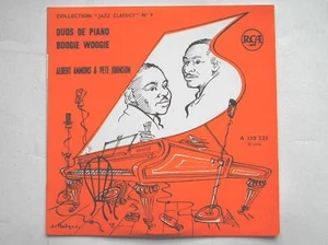 Albert Ammons & Pete Johnson Duos De Pianos Boogie Woogie 10"LP RCA A130225 NM/N - Imagen 1 de 5