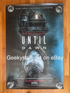 Póster de la película Until Dawn DS 27x40 - Imagen 1 de 11