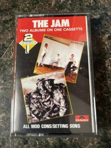The Jam All Mod Cons / Setting Sons Music Cassette Tape Double Album Rare 1978 - Picture 1 of 2