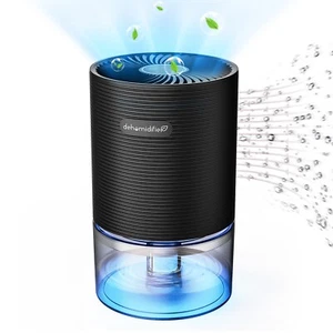 Small Dehumidifiers for Bedroom 27Oz with Auto-Off,7 Colors LED - Picture 1 of 7