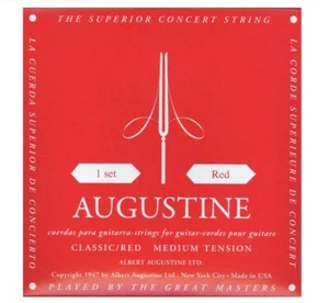 Augustine klassische Gitarrensaiten Albert Augustine Classic Red - Bild 1 von 2
