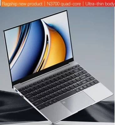 14.1" Ultra Slim 16GB RAM 2TB SSD Intel N3700 Laptop 1920*1080 Display Notebook - Image 1 of 4